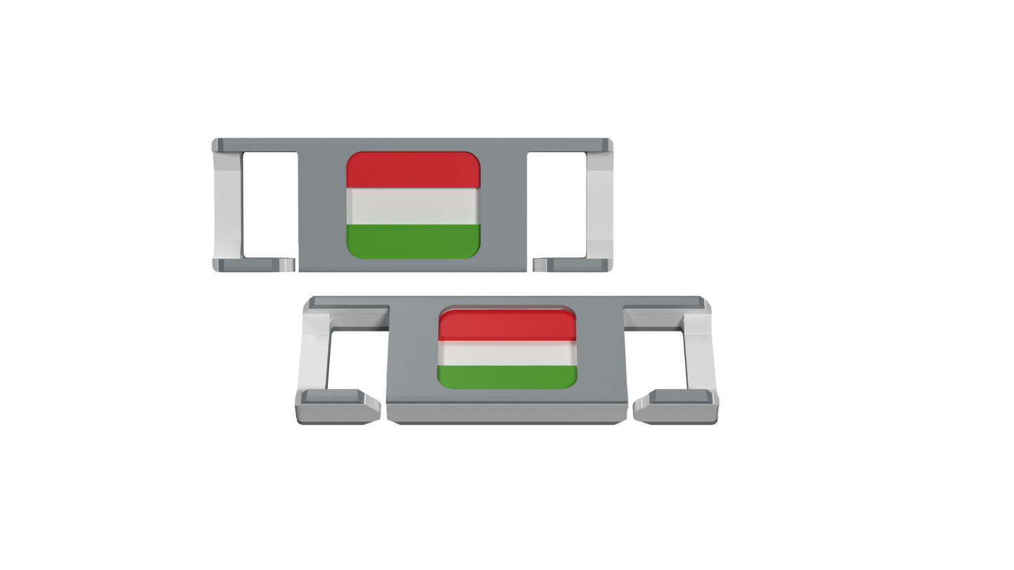 Lacies Flagge Ungarn