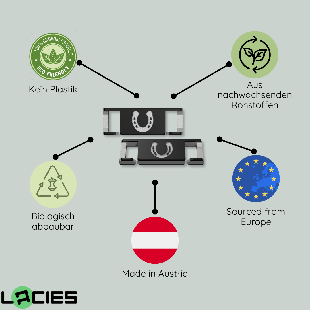 LACIES Schuhclips - Hufeisen