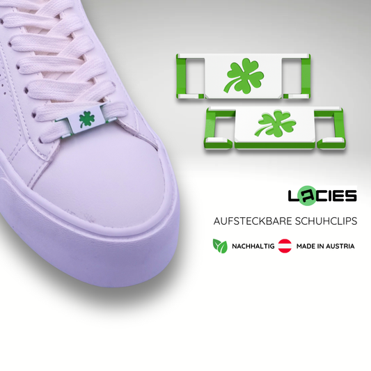 LACIES Schuhclips - Kleeblatt