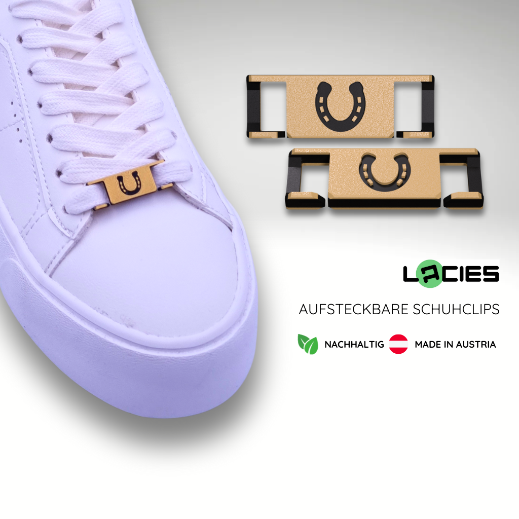 LACIES Schuhclips - Hufeisen