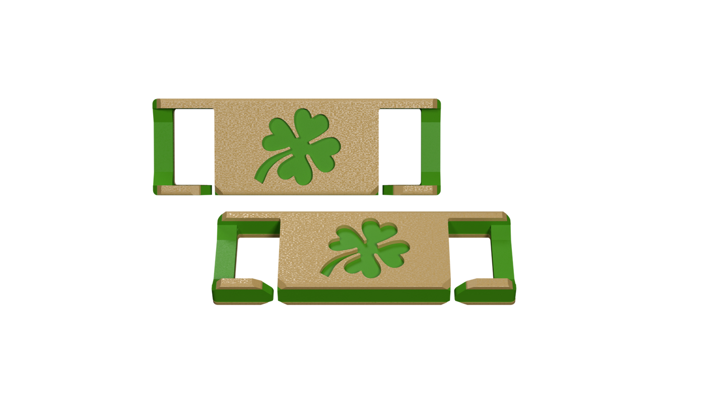 LACIES Schuhclips - Kleeblatt