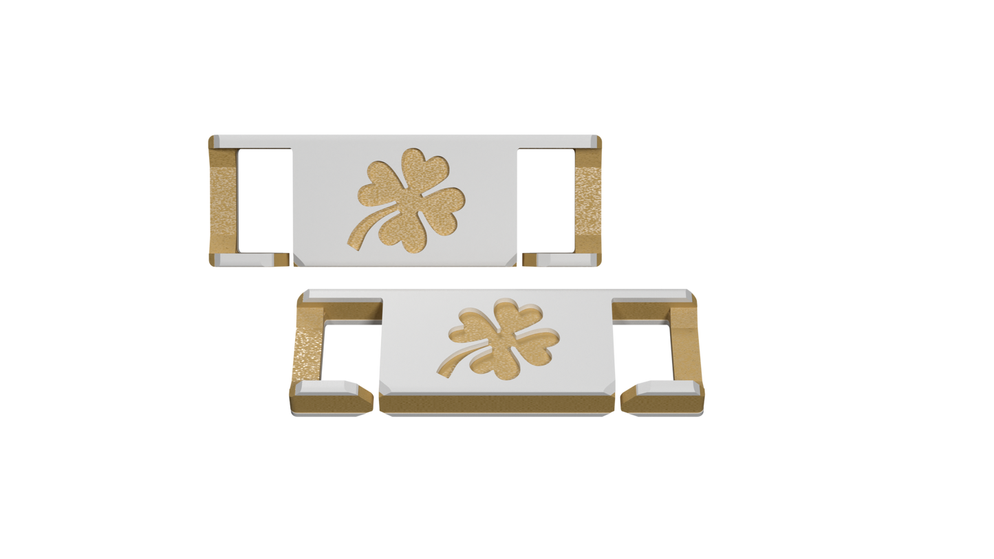 LACIES Schuhclips - Kleeblatt